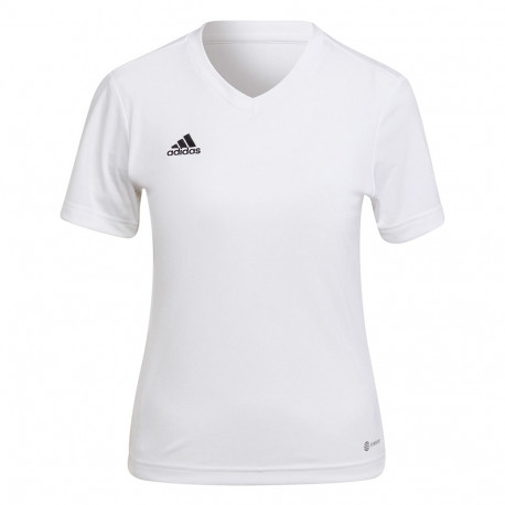 Koszulka damska adidas Entrada 22 Jersey biała HC5074 2XS