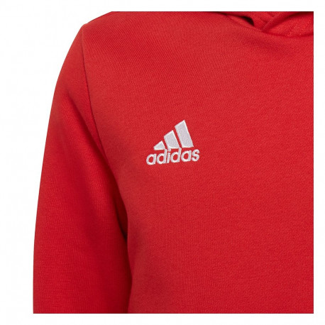 Bluza dla dzieci adidas Entrada 22 Hoody czerwona H57566 116cm