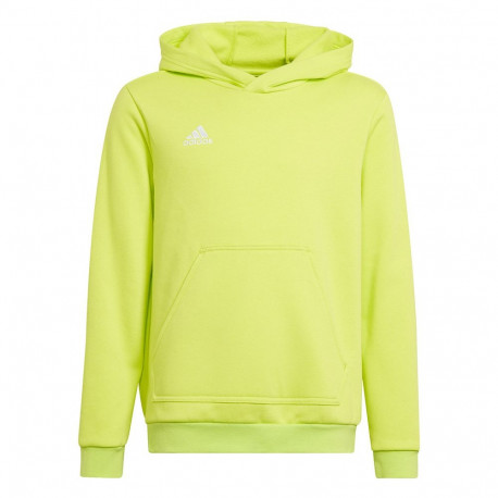 Bluza dla dzieci adidas Entrada 22 Hoody limonkowa HC5069 164cm
