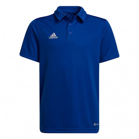 Koszulka dla dzieci adidas Entrada 22 Polo niebieska HG6289 164cm