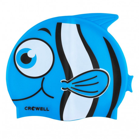 Crowell laste ujumismüts Nemo Jr silikoonist, sinine