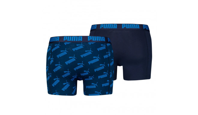 Bokserki Puma Men Aop Boxer 2P granatowe 935054 02 S