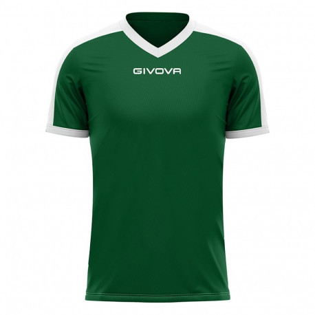 Givova särk Revolution Interlock MAC04 1303 2XL, roheline-valge