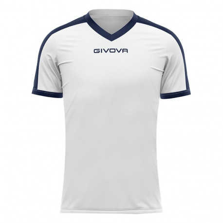 Givova särk Revolution Interlock MAC04 0304 S, valge-tumesinine