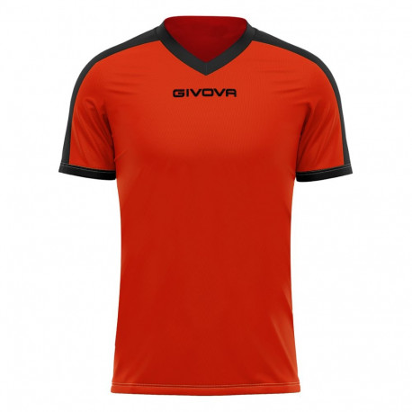 Givova särk Revolution Interlock MAC04 0110 2XS, oranž-must