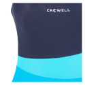 Kostium kąpielowy damski Crowell Lola kol.02 granatowo-niebieski 44