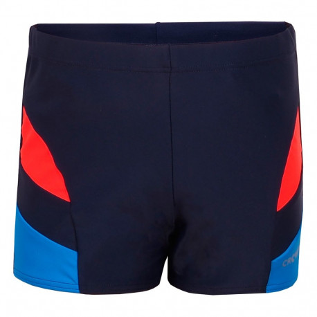 Crowell poiste ujumispüksid Lenny kol.02 164cm, tumesinine-oranž-sinine