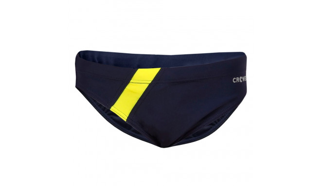 Kąpielówki dla chłopca Crowell Oscar kol.02 granatowo-żółte  134cm