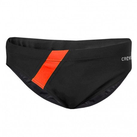 Crowell poiste ujumispüksid Oscar kol.01 152cm, must-oranž