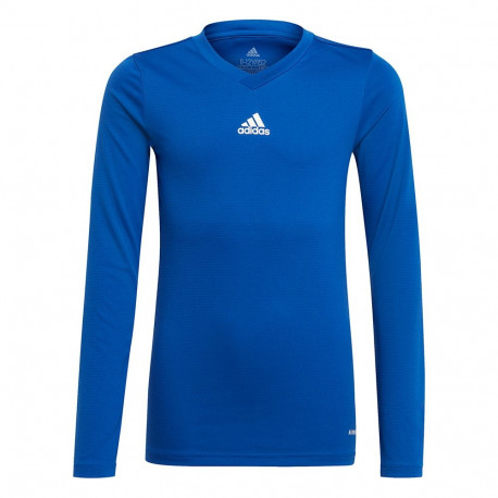 Koszulka dla dzieci adidas Team Base Tee niebieska GK9087 128cm