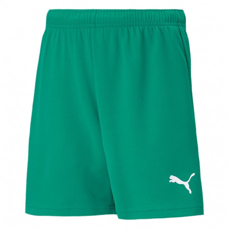 Spodenki dla dzieci Puma teamRISE Short Jr zielone 704943 05 176