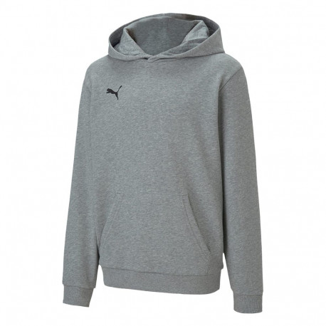 Bluza dla dzieci Puma teamGOAL 23 Casuals Hoody Jr Medi szara 656711 33 116