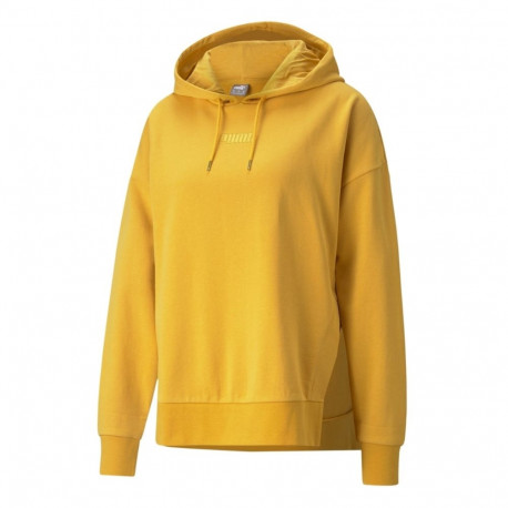Puma naiste pusa HER Hoodie TR 589519 37 XL, kollane