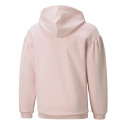 Bluza dla dzieci Puma Alpha Hoodie FL jasnoróżowa 589232 36 164cm