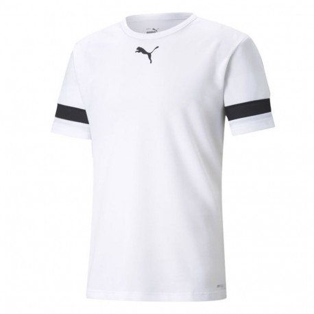 Puma meeste spordisärk teamRISE Jersey 704932 04 S, valge