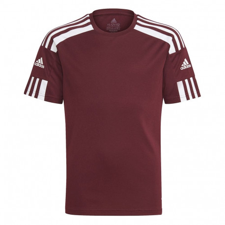 Adidas laste spordisärk Squadra 21 GN8090 128cm, veinipunane