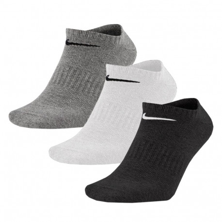 Nike sokid Everyday LTWT NS 3PR SX7678 964 38-42, hall, valge, must