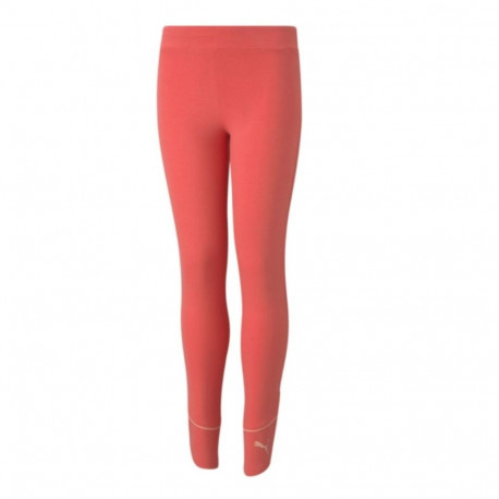 Legginsy dla dzieci Puma Alpha Leggings G pomarańczowe 586176 42 164cm