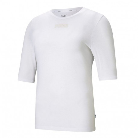 Puma naiste t-särk Modern Basics 585929 02 XS, valge