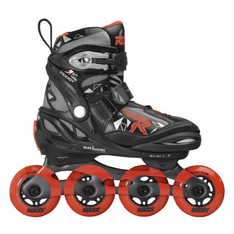 Roces rulluisud Moody Boy Tif 400855 02 36-40, must-punased