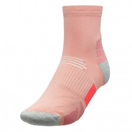 4F naiste sokid H4L21 SOD002 56S 39-42, heleroosa