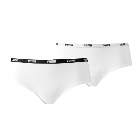 Bielizna damska Puma Hipster 2P Pack biała 907852 04 XL