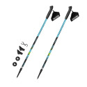 Kijki Nordic Walking Spokey Meadow niebiesko-czarno-zielone 929462