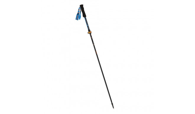 Kije trekkingowe Viking Kettera Pro czarno-niebiesko-pomarańczowy 115-135 cm 610-22-7712-15-UNI