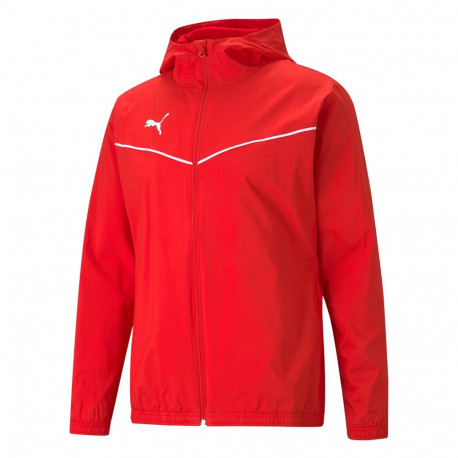 Kurtka męska Puma teamRISE All Weather Jacket czerwona 657396 01 XL