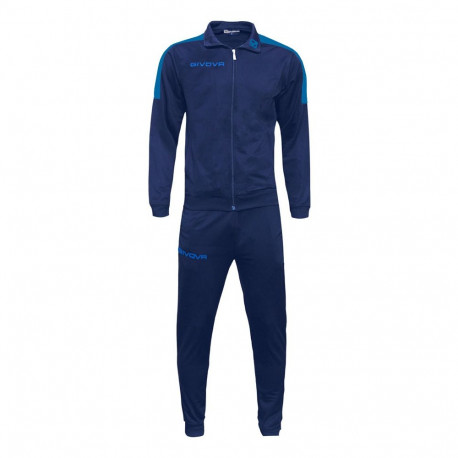 Dres Givova Tuta Revolution granatowo-niebieski TR033 0402 3XS