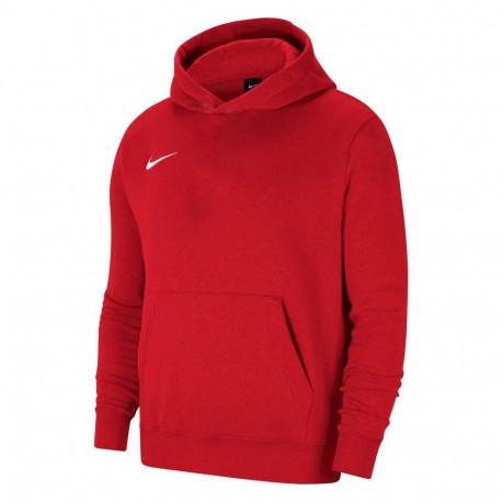 Bluza dla dzieci Nike Park 20 Fleece Pullover Hoodie czerwona CW6896 657 XS