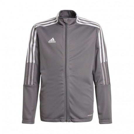 Bluza dla dzieci adidas Tiro 21 Track szara GM7311 140cm