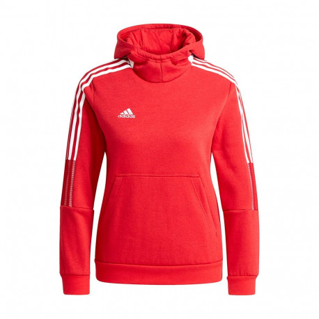 Adidas laste kapuutsiga pusa Tiro 21 Sweat Hoody GM7338 164cm, punane