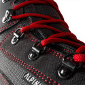 Buty trekkingowe Alpinus Brahmatal High Active grafitowo-czerwone GR43321 45