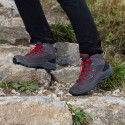 Buty trekkingowe Alpinus Brahmatal High Active grafitowo-czerwone GR43321 37