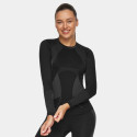 Bluza termoaktywna damska Alpinus Active Base Layer czarno-szara GT43180 M