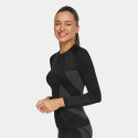 Bluza termoaktywna damska Alpinus Active Base Layer czarno-szara GT43180 M