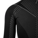 Bluza termoaktywna damska Alpinus Active Base Layer czarno-szara GT43180 M