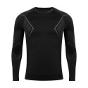 Bluza termoaktywna męska Alpinus Active Base Layer czarno-szara GT43189 S