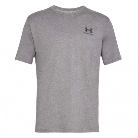 Under Armour meeste lühikeste varrukatega t-särk Sportstyle Left Chest SS 1326799 036 2XL, hall mela