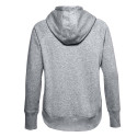 Bluza damska Under Armour Rival Fleece Metallic Hoodie szara 1356323 035 L