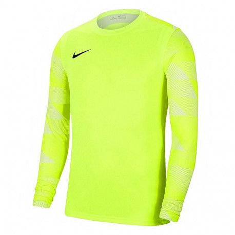 Bluza bramkarska dla dzieci Nike Dry Park IV JSY LS GK JUNIOR limonkowa CJ6072 702 M