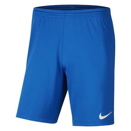Spodenki dla dzieci Nike Dry Park III NB K niebieskie BV6865 463 XS