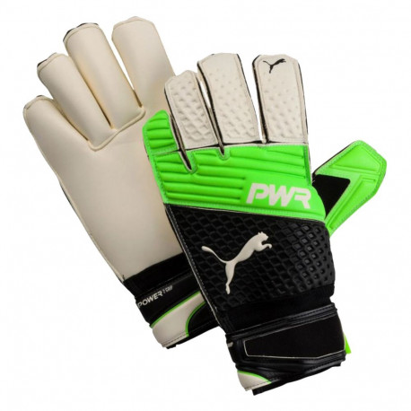 Rękawice bramkarskie Puma Evo Power Grip 2.3 GC czarno-zielono-białe 041223 32 10