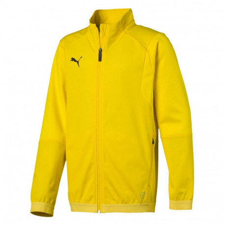 Bluza dla dzieci Puma Liga Training Jacket JUNIOR żółta 655688 07 140cm