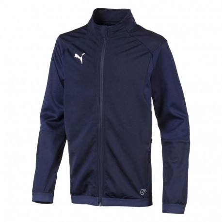 Bluza dla dzieci Puma Liga Training Jacket JUNIOR granatowa 655688 06 128cm