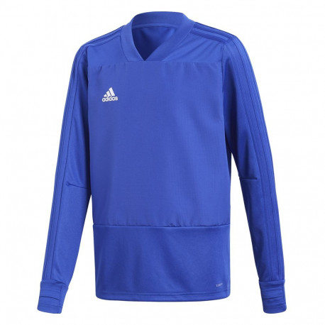 Bluza dla dzieci adidas Condivo 18 Training Top JUNIOR niebieska CG0390 164cm