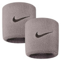 Frotki na rękę Nike Swoosh szare 2szt NNN04051