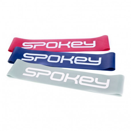 Zestaw mini gum Fitness Rubber Spokey 50x5 cm Flex Set 921007