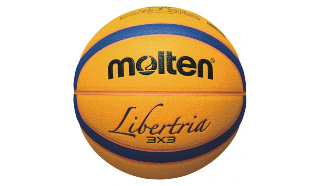 Piłka koszykowa Molten żółta B33T5000 FIBA outdoor 3x3 6